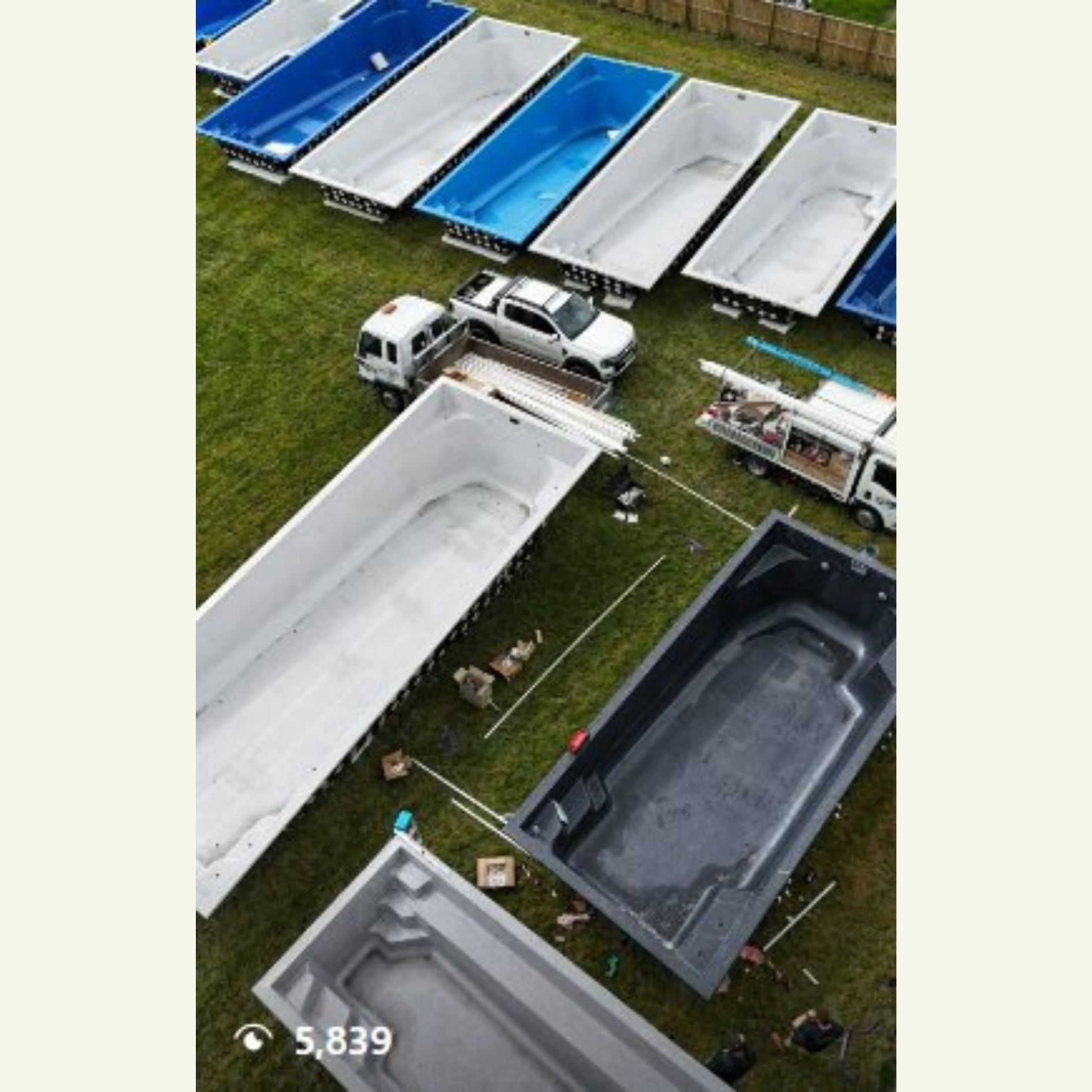 Freedom Pools new yard announcement