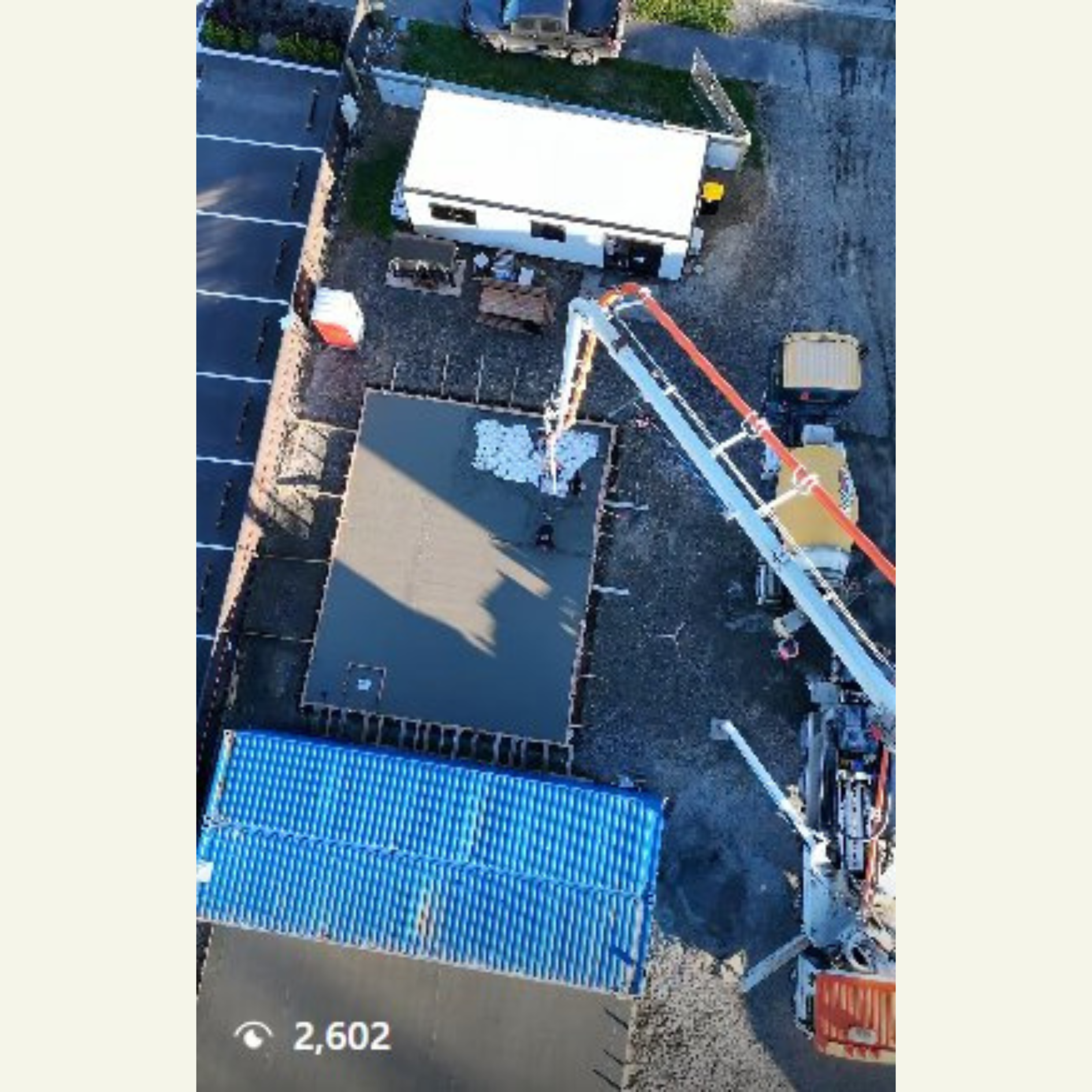 CJS Build new office foundation pour